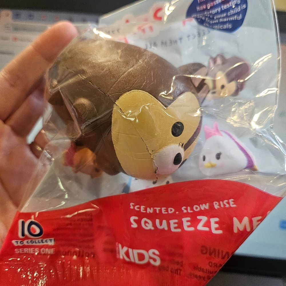 Disney Squishies Chip Dale Chipmunk Tsum Tsum Squishy Soft Slow Rising New NIP